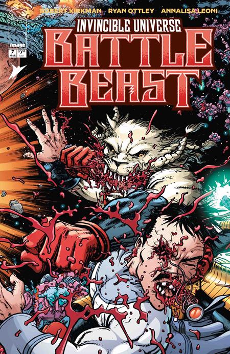 INVINCIBLE UNIVERSE BATTLE BEAST #7 CVR C INC 1:10 CHRIS BURNHAM & BRIAN REBER VAR