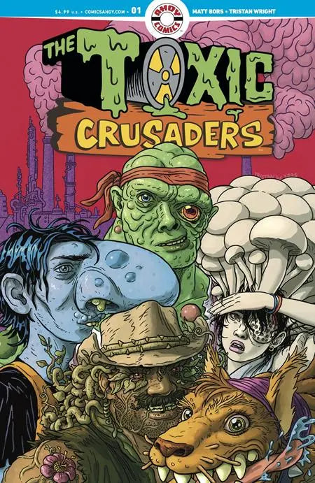 TOXIC CRUSADERS #1 (OF 5) CVR A TRISTAN WRIGHT (MR) Ahoy