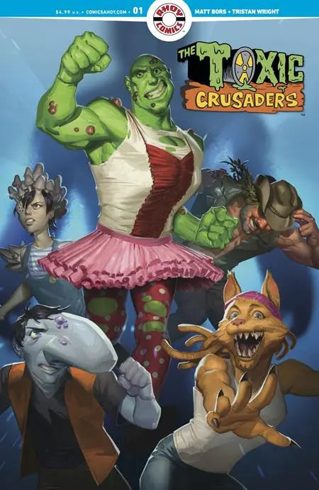 TOXIC CRUSADERS #1 (OF 5) CVR B 3 COPY INCENTIVE AR SULLIVAN UNLOCK VAR (MR) 1:3 Ahoy