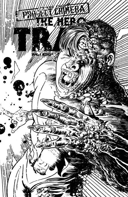 HERO TRADE PROJECT CHIMERA #2 (OF 2) CVR C INCENTIVE 1:20 DAVID LAPHAM BW VAR BAD IDEA