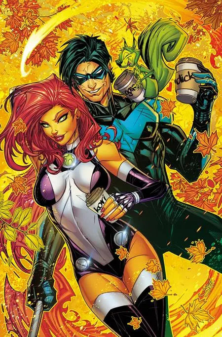TITANS #27 CVR D JONBOY MEYERS PUMPKIN SPICY CARD STOCK VAR DC Comics