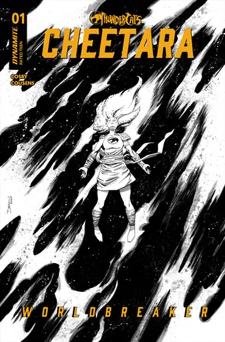 CHEETARA WORLDBREAKER #1 CVR L INCENTIVE 1:10 DECLAN SHALVEY LINE ART VARIANT DYNAMITE Entertainment