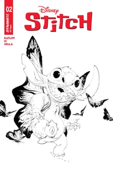 STITCH #2 CVR G INCENTIVE 1:10 JAE LEE LINE ART VARIANT DYNAMITE Entertainment