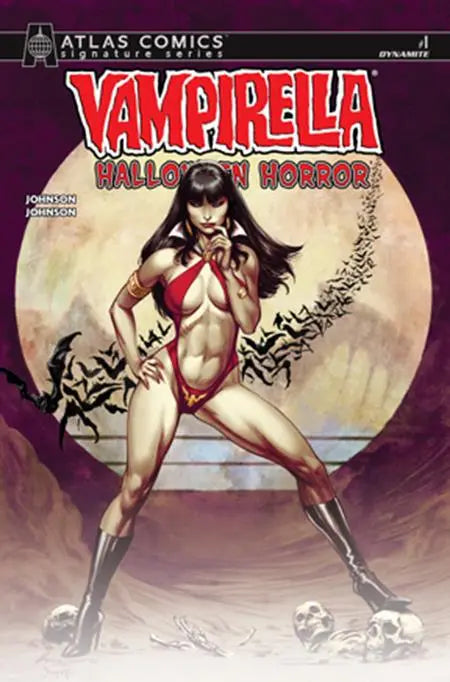 VAMPIRELLA HALLOWEEN HORROR #1 CVR I BUZZ ATLAS ED SIGNED VAR DYNAMITE Entertainment