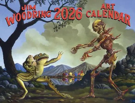 JIM WOODRING 2026 ART CALENDAR TP (MR) Fantagraphics