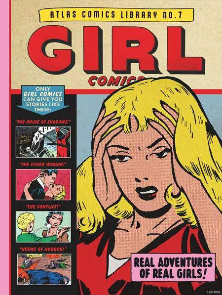 ATLAS COMICS LIBRARY HC NO 07 GIRL COMICS (MR) Fantagraphics