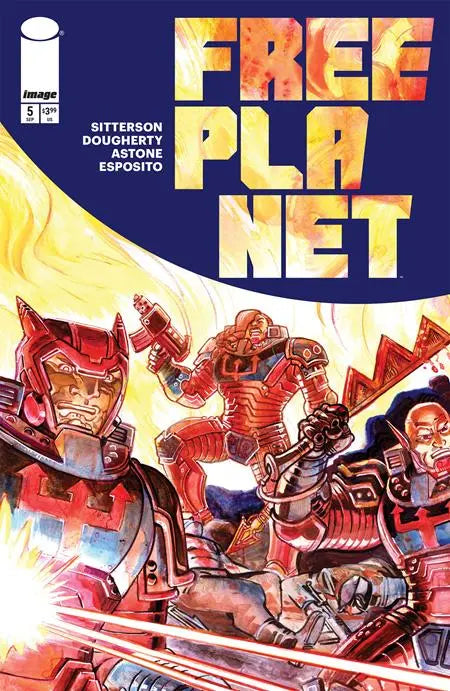 FREE PLANET #5 CVR A JED DOUGHERTY Image Comics