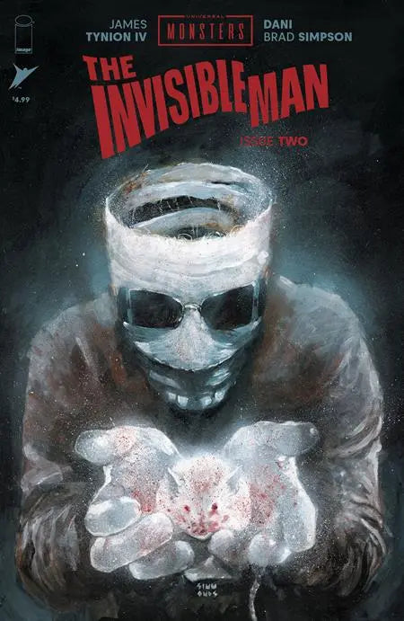 UNIVERSAL MONSTERS THE INVISIBLE MAN #2 (OF 4) CVR F INCENTIVE 1:75 MARTIN SIMMONDS VARIANT Image Comics