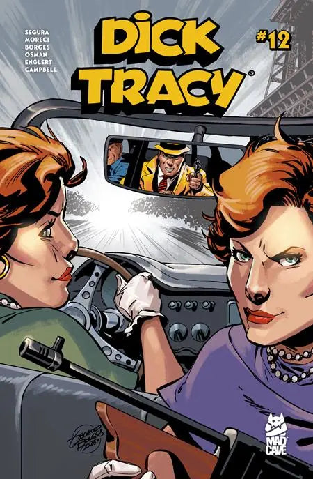 DICK TRACY #12 CVR A GERALDO BORGES Mad Cave Studios