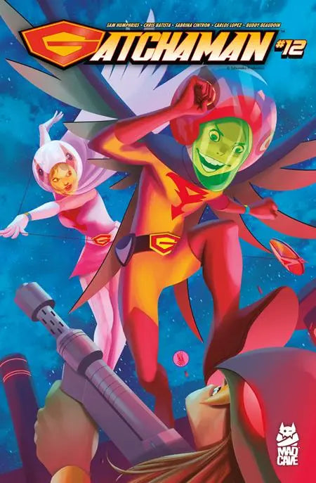 GATCHAMAN #12 CVR A INAKI MIRANDA Mad Cave Studios
