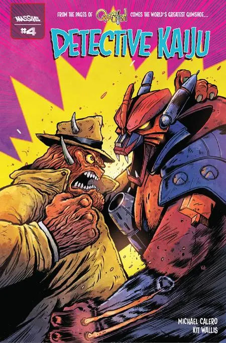 DETECTIVE KAIJU #4 (OF 4) CVR A KIT WALLIS Massive Publishing