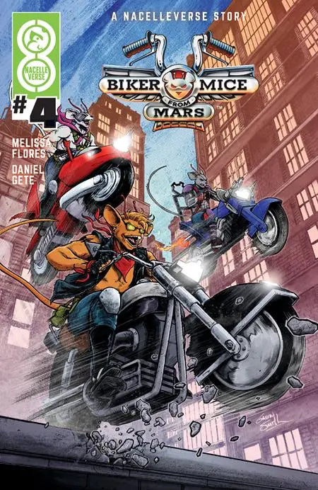 BIKER MICE FROM MARS (2025) #4 CVR B GAVIN SMITH VAR Oni Press