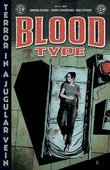 EC BLOOD TYPE #4 (OF 4) CVR B ANDREA SORRENTINO VAR Oni Press