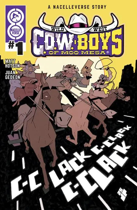 WILD WEST COW-BOYS OF MOO MESA #1 (OF 4) CVR C JOE PALMER VAR Oni Press