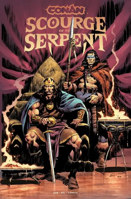 CONAN THE BARBARIAN SCOURGE OF THE SERPENT #1 (OF 4) CVR A ROBERTO DE LA TORRE (MR) Titan Comics