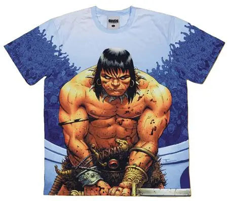 CONAN FIGHTING PITS T-SHIRT S Previously Offered Thru Diamond Titan Comics