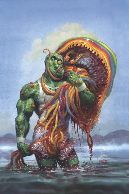 TOXIC AVENGER COMICS #4 CVR C FRED HARPER WITH EXCLUSIVE TRADING CARD BY TBA VAR (MR) Ahoy