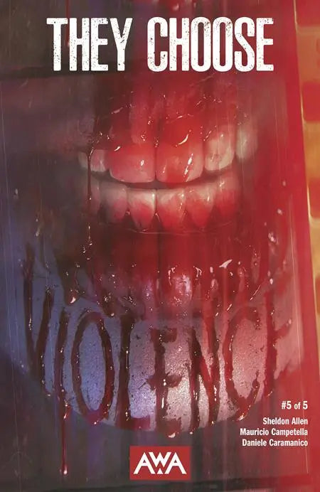 THEY CHOOSE VIOLENCE #5 (OF 5) CVR A RAHZZAH (MR) AWA Studios