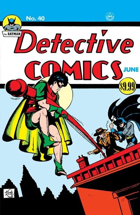 DETECTIVE COMICS #40 FACSIMILE EDITION CVR B BOB KANE FOIL VAR DC Comics