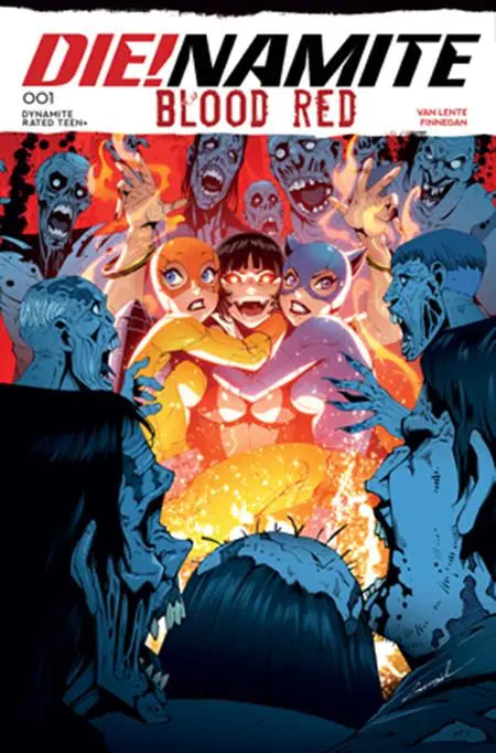 DIE!NAMITE BLOOD RED #1 CVR B GODTAIL VAR DYNAMITE Entertainment