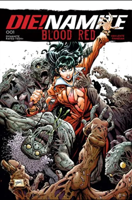 DIE!NAMITE BLOOD RED #1 CVR D WILL ROBSON VAR DYNAMITE Entertainment
