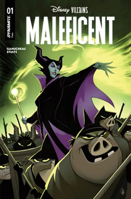 DISNEY VILLAINS MALEFICENT #1 CVR C ROBERT QUINN VAR DYNAMITE Entertainment