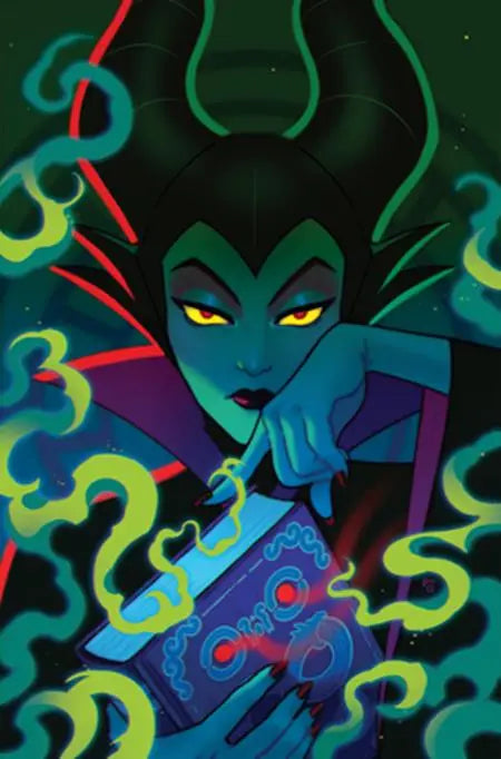 DISNEY VILLAINS MALEFICENT #1 CVR F PAULINA GANUCHEAU METAL PREMIUM VAR DYNAMITE Entertainment