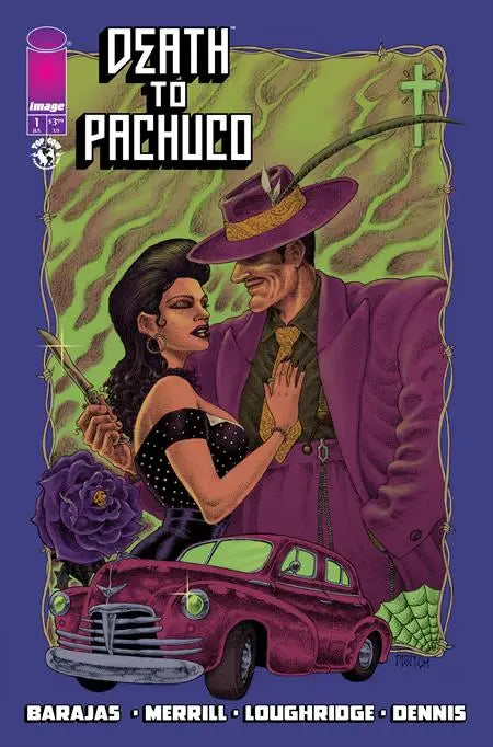 DEATH TO PACHUCO #1 (OF 5) CVR D RAMON VILLALOBOS VAR (MR) Image Comics