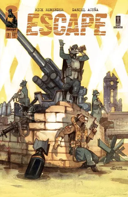 ESCAPE #3 CVR B INC 1:20 GREG TOCCHINI VAR Image Comics