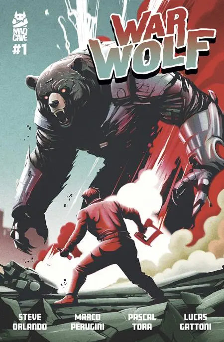 WAR WOLF #1 (OF 8) CVR B MOHAMED SAMA VAR (MR) Mad Cave Studios