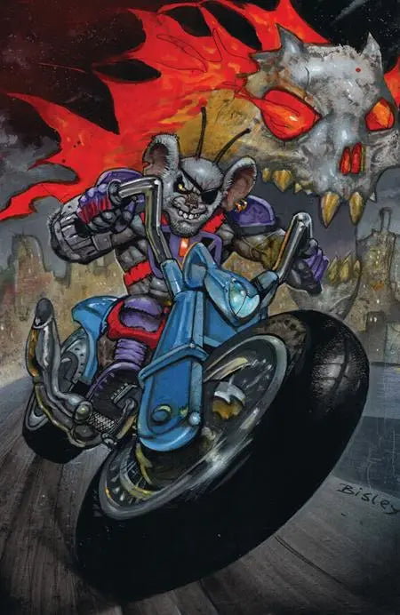 BIKER MICE FROM MARS (2025) #5 CVR E INC 1:20 SIMON BISLEY FULL ART VIRGIN VAR Oni Press