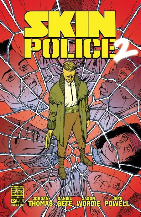 SKIN POLICE 2 #2 (OF 4) CVR A DANIEL GETE Oni Press