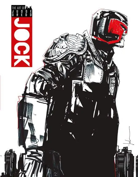 ART OF JUDGE DREDD BY JOCK HC Rebellion Publishing