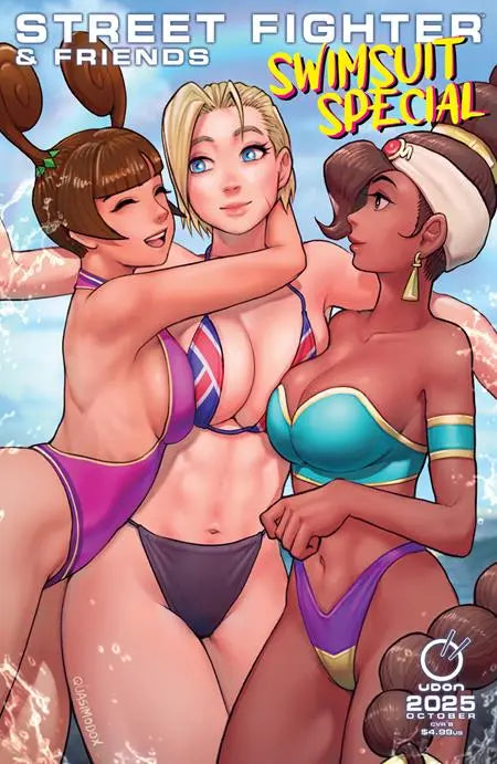 2025 STREET FIGHTER & FRIENDS SWIMSUIT SPECIAL #1 (ONE SHOT) CVR B QUASIMODOX VAR UDON Entertainment