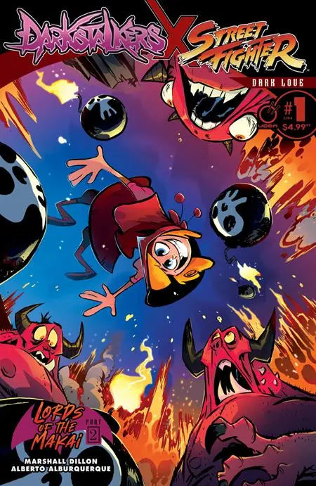 DARKSTALKERS X STREET FIGHTER DARK LOVE #1 (ONE SHOT) CVR B BRETT BEAN VAR UDON Entertainment