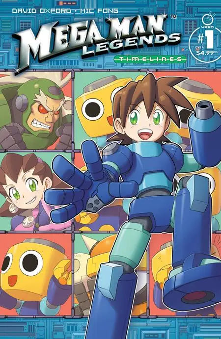 MEGA MAN LEGENDS TIMELINES #1 (ONE SHOT) CVR A MIC FONG UDON Entertainment