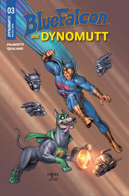 BLUE FALCON & DYNOMUTT #3 CVR C JOSEPH MICHAEL LINSNER VAR DYNAMITE Entertainment