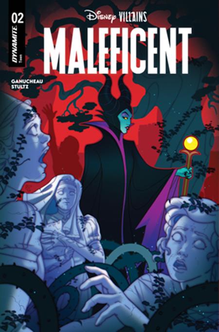 DISNEY VILLAINS MALEFICENT #2 CVR A PAULINA GANUCHEAU DYNAMITE Entertainment