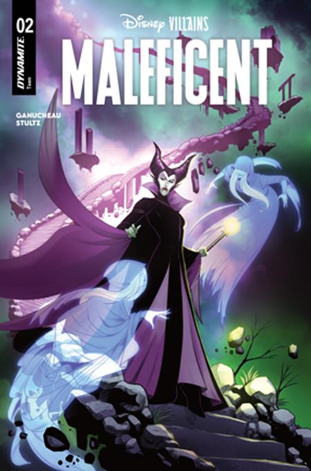 DISNEY VILLAINS MALEFICENT #2 CVR C ROBERT QUINN VAR DYNAMITE Entertainment