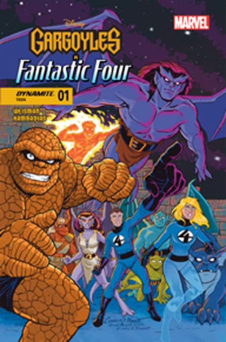 GARGOYLES X FANTASTIC FOUR #1 CVR C AMANDA CONNER VAR DYNAMITE Entertainment