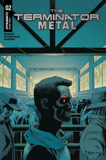 TERMINATOR METAL #2 CVR A DECLAN SHALVEY DYNAMITE Entertainment
