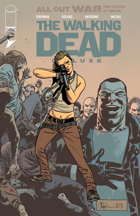 WALKING DEAD DELUXE #125 CVR B CHARLIE ADLARD & DAVE MCCAIG VAR (MR) Image Comics