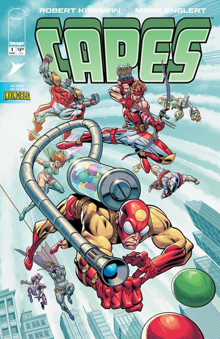 CAPES #1 CVR G MARK ENGLERT YOUNGBLOOD TEAM UP VAR Image Comics