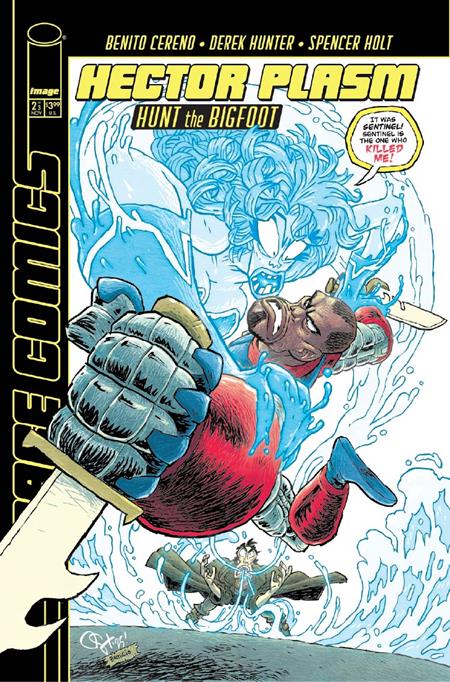 HECTOR PLASM HUNT THE BIGFOOT #2 (OF 3) CVR E DEREK HUNTER YOUNGBLOOD TEAM UP VAR (MR) Image Comics