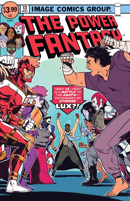 POWER FANTASY #13 CVR C CASPAR WIJNGAARD YOUNGBLOOD TEAM UP VAR (MR) Image Comics