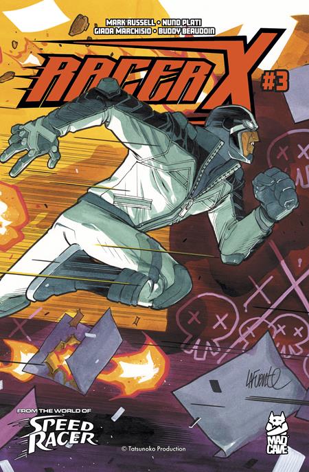 RACER X #3 (OF 8) CVR B DAVE LAFUENTE VAR Mad Cave Studios