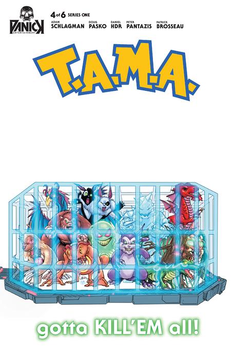 TAMA #4 (OF 6) CVR B DANIEL HDR COMPANIMALS POKEMON HOMAGE VAR (MR) Massive Publishing