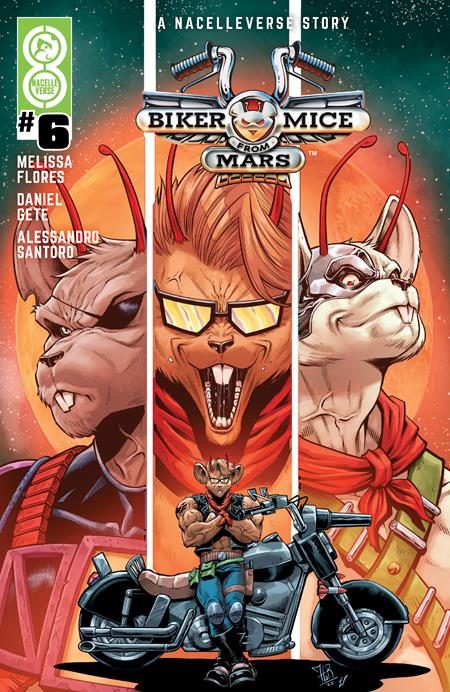 BIKER MICE FROM MARS (2025) #6 CVR C INCENTIVE 1:10 JORDI TARAGONA VAR Oni Press