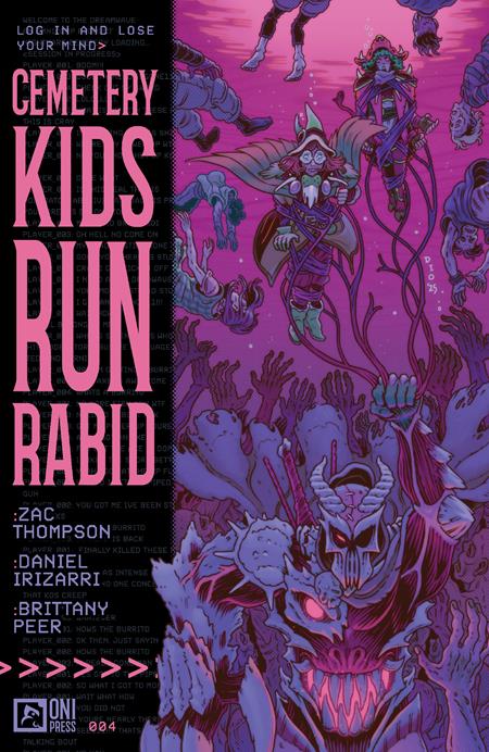 CEMETERY KIDS RUN RABID #4 (OF 4) CVR A DANIEL IRIZARRI Oni Press