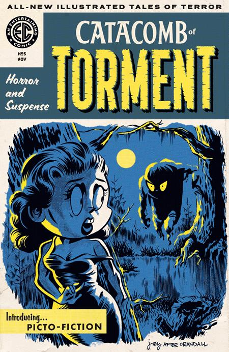 EC CATACOMB OF TORMENT #5 CVR C INCENTIVE 1:10 JAY STEPHENS EC HOMAGE VAR Oni Press